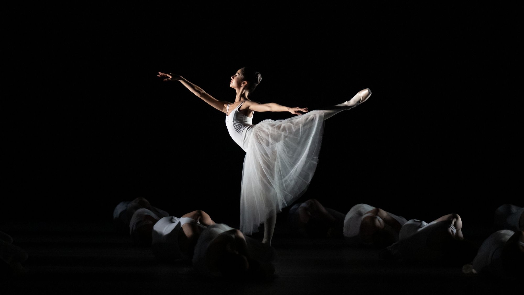 Home Students dancing on stage