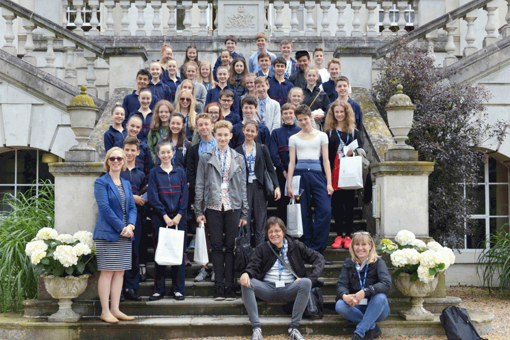 Students and staff of the royal ballet school and royal danish ballet school at white lodge, june 2014. Photo: chikako osawa-horowitz