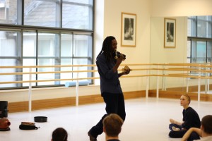 Students get rhythm with adriano adewale