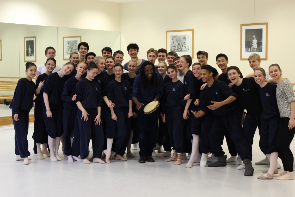 Students get rhythm with adriano adewale