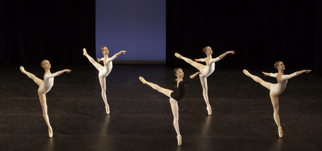 Maurice béjart's 'seven greek dances', performed by students at the royal opera house in 2013. Photo: johan persson