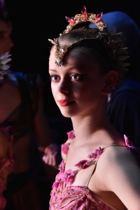 Brooke ray (3rd year), in the wings for la bayadere. Photo: brian slater