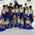 Junior associates meet a very special dog