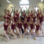 World renowned dancer cynthia harvey guest teaches at the school