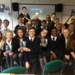 Award-winning children's author chris priestley talks to students