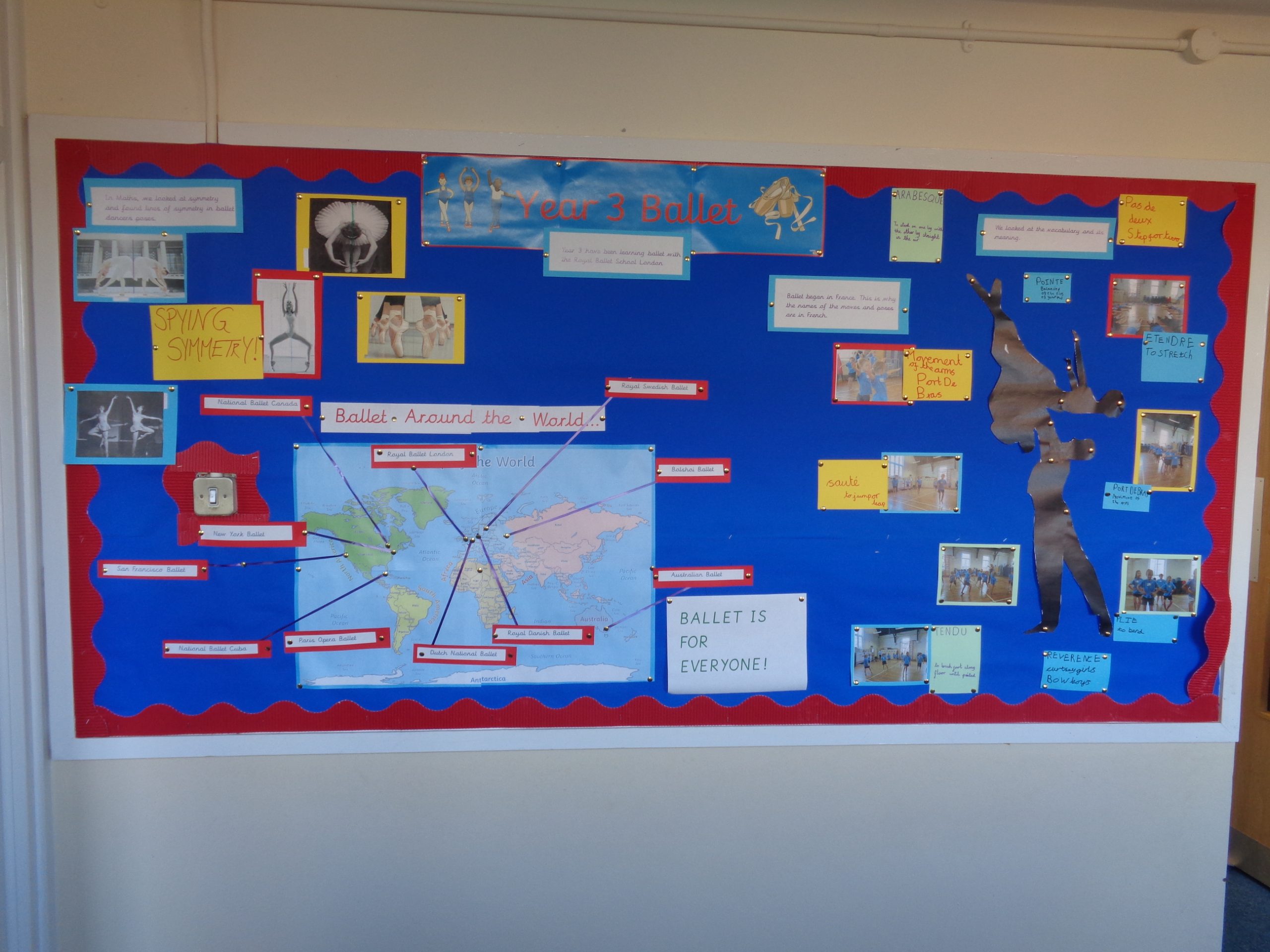 Winner of the 2017 primary steps programme display competition