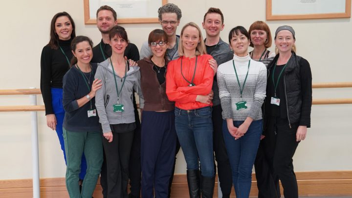 Diploma of Dance Teaching students in the studio