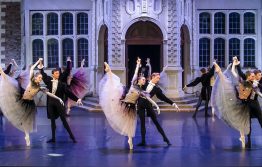 Royal ballet school upper school students performing la valse at opera holland park