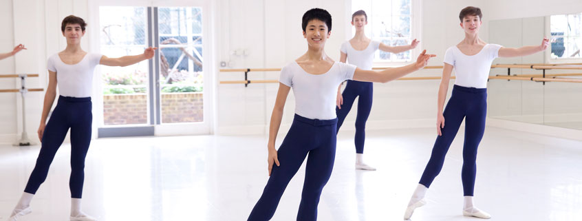 Current vacancies Four boy doing reverence at the end of their class