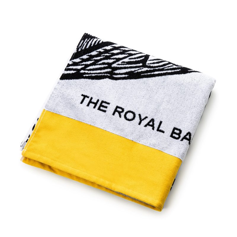 Large logo towel