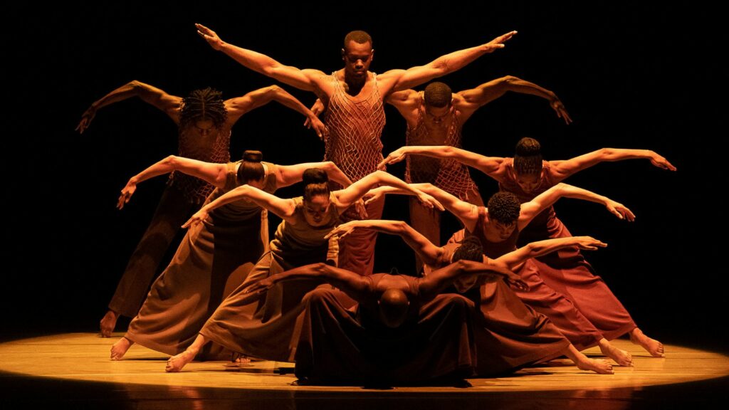 Celebrating black history month Alvin ailey american dance theater performing revelations