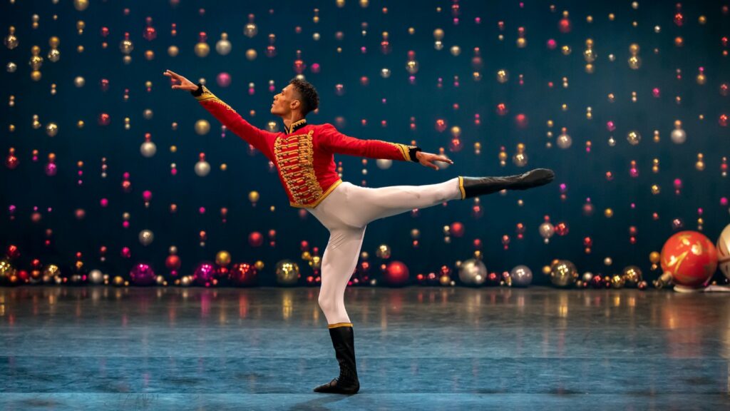 Jerome Anthony Barnes dancing in The Nutcracker