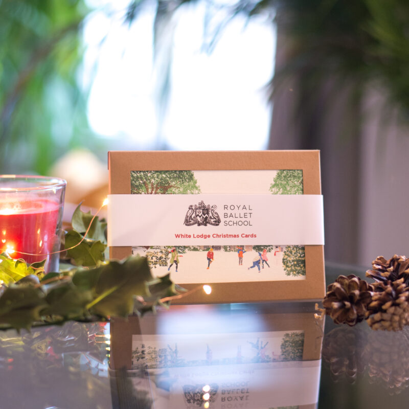 White lodge christmas cards