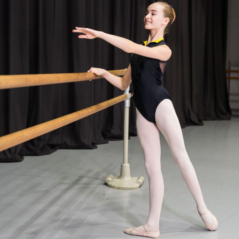 Zip front leotard