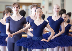 2nd year students in ballet ckass