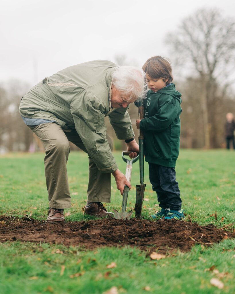 An environmental legacy — celebrating a new woodland for the queen's green canopy initiative