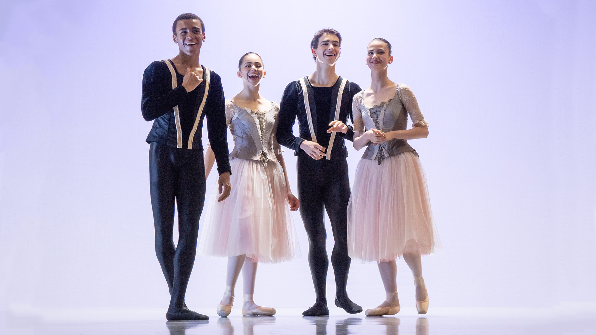 Royal ballet school students