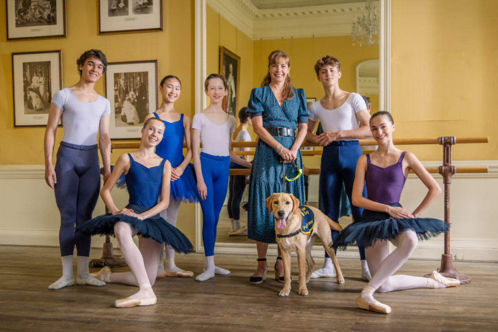 A ‘pawsome’ visit from dame darcey bussell dbe and darcey the guide dog