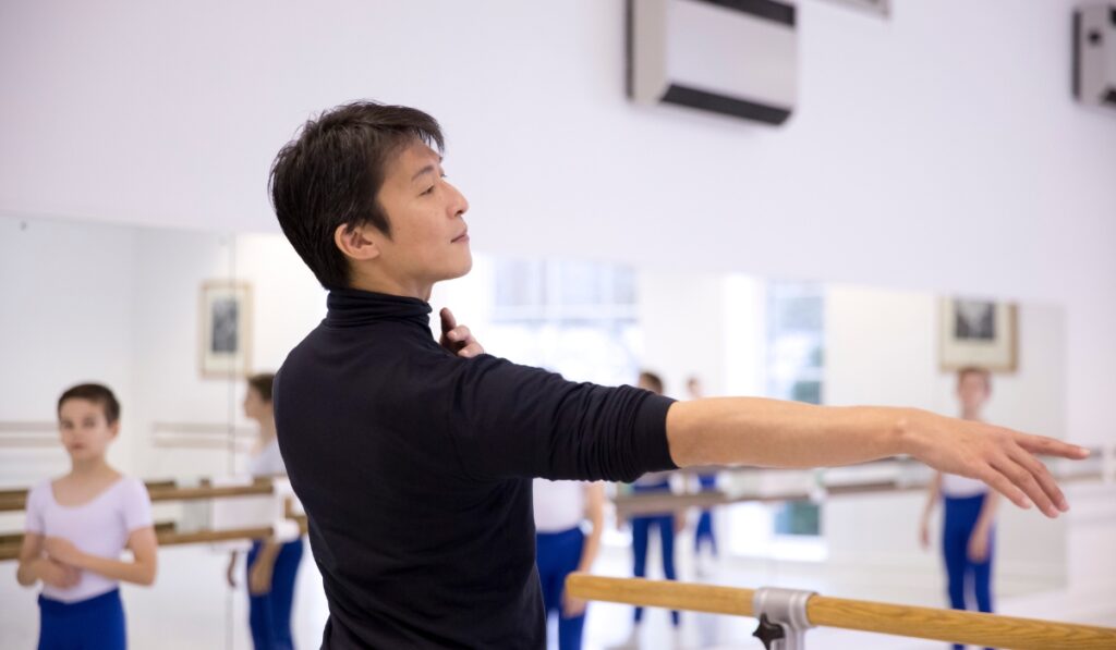 Congratulations to our ballet teacher kenta kura Congratulations to our ballet teacher kenta kura