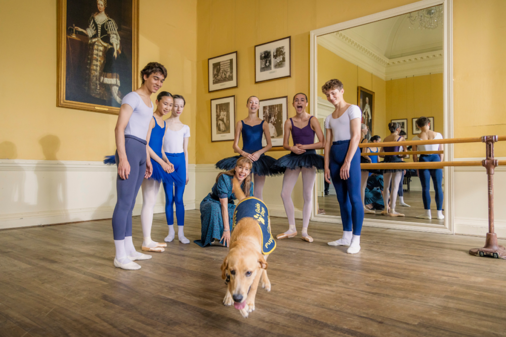 A ‘pawsome’ visit from dame darcey bussell dbe and darcey the guide dog A ‘pawsome’ visit from dame darcey bussell dbe and darcey the guide dog