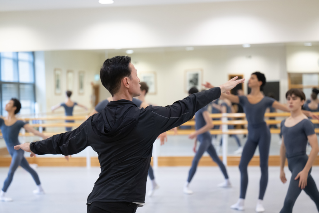 Upper school ballet teacher zhan atymtayev reflects on his journey with the royal ballet school