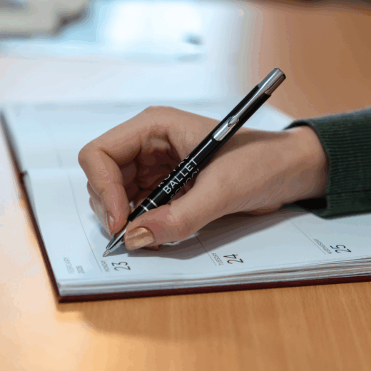 Royal Ballet School pen