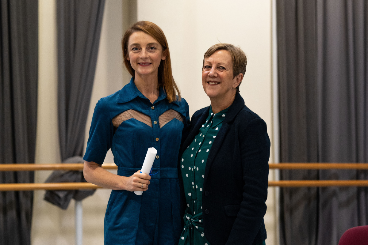 Finding euphoria in performing and teaching - in conversation with diploma graduate, amber doyle