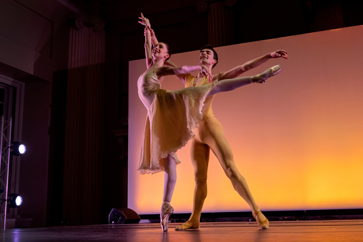 Supporting borne: pre-professional year students perform at borne to dance 2023