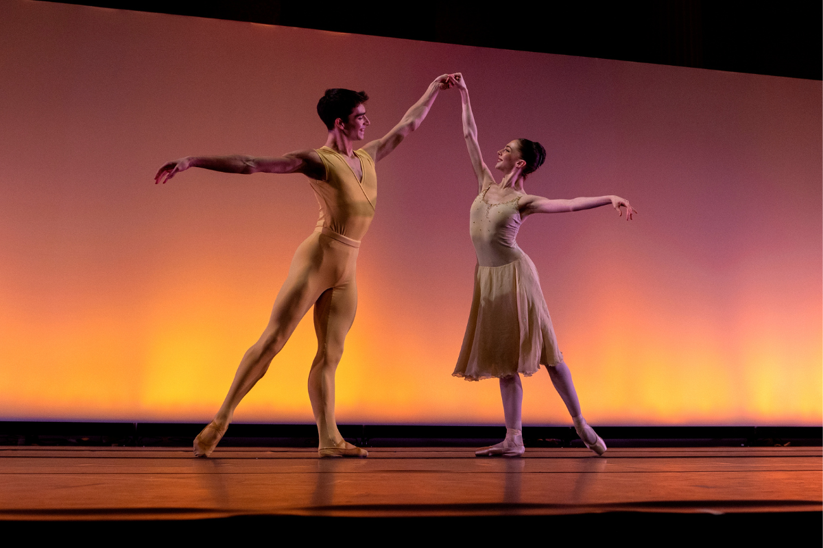 Supporting borne: pre-professional year students perform at borne to dance 2023