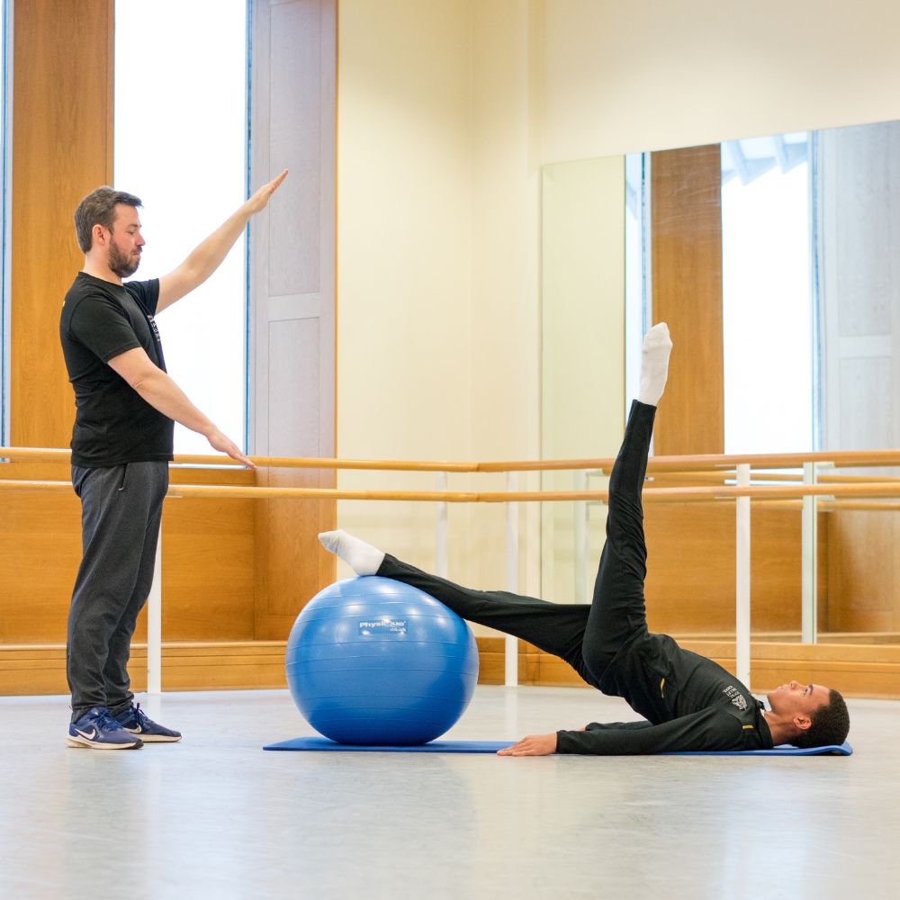 Gym ball The Royal Ballet School