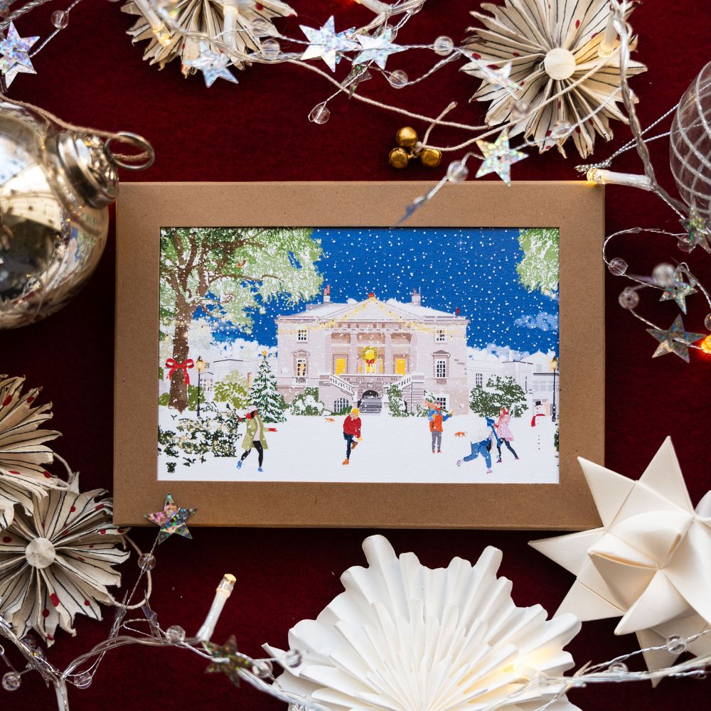 White lodge christmas cards White lodge christmas cards