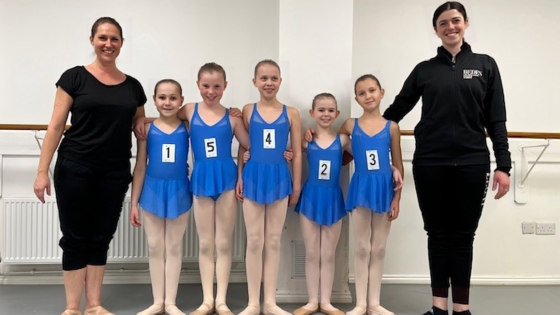 Emma manes with her atap students
