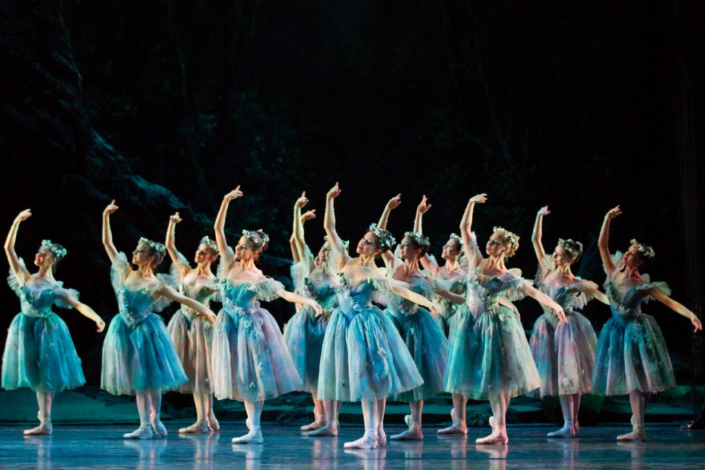 Left: the dream, fairies. ©2012 royal opera house. Photo by johan persson