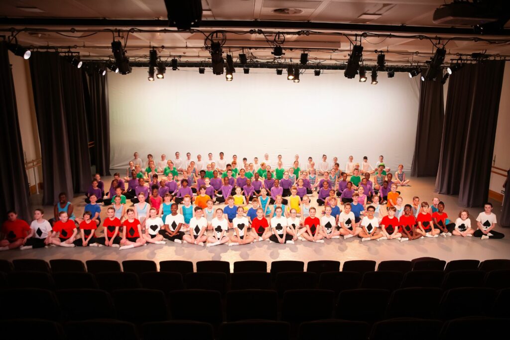 Our primary steps students all together for their primary steps graduation