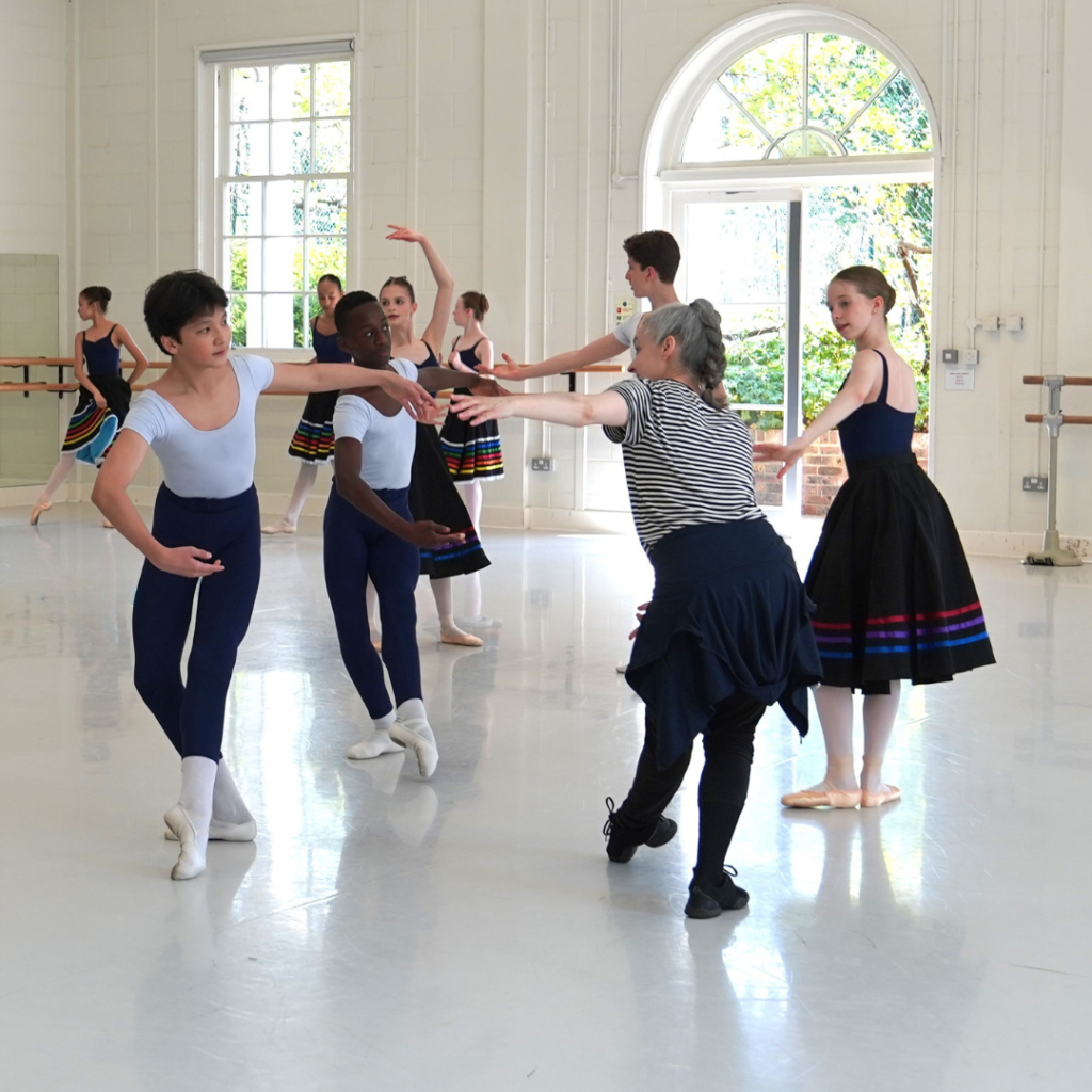 Summer performance spotlight: diana cuni mancini on the legacy of bournonville's napoli Diana demonstrating movement