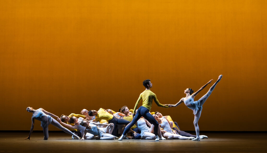 Summer performance spotlight: morgann runacre-temple on swingle stepping Swingle stepping, royal ballet school, summer performance at the royal opera house 2021
©tristram kenton