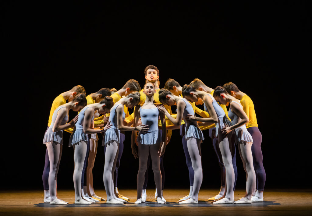 Swingle stepping, morgann runacre-temple ©2021 the royal ballet school. Photographed by tristram kenton