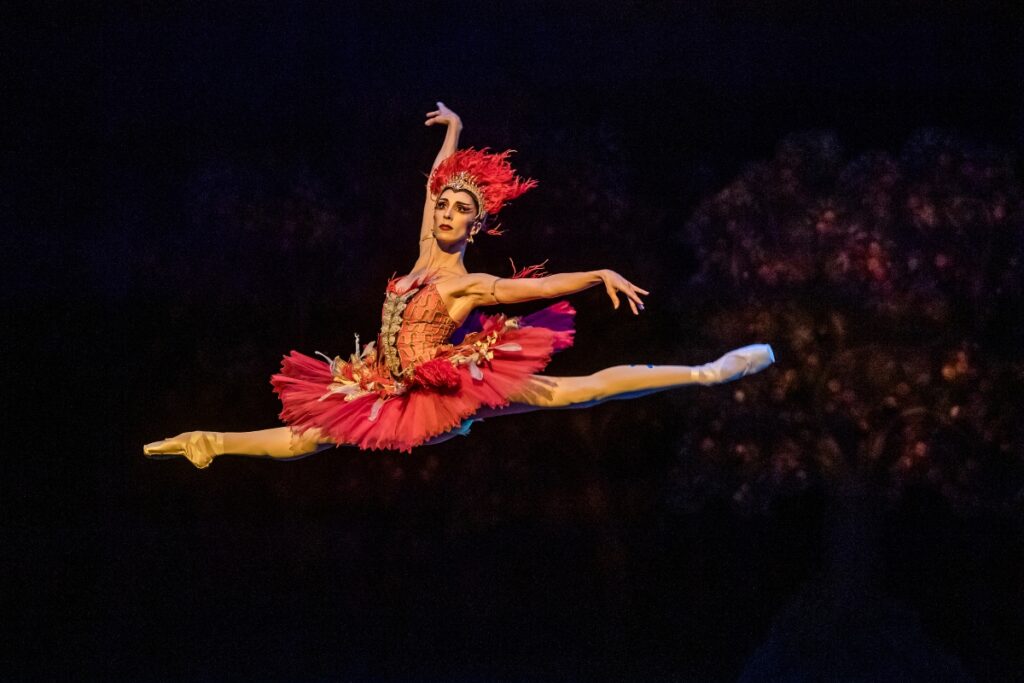 Itziar mendizabal in the firebird, the royal ballet © 2019 the royal ballet. Photographed by tristram kenton.