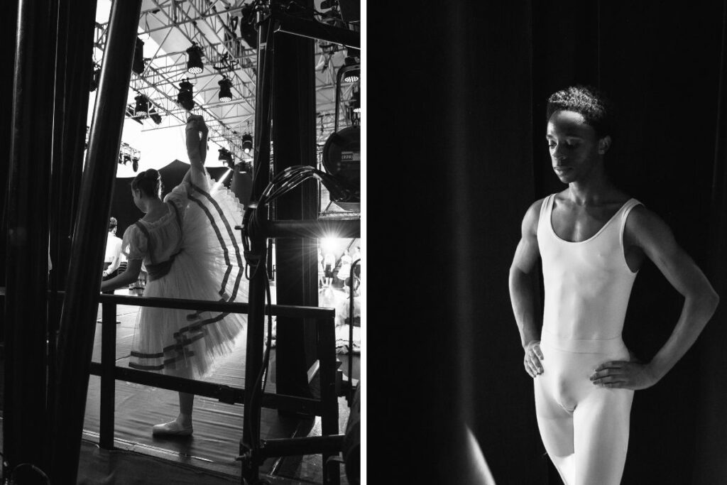 Behind the curtain: how the healthcare team support our students during performance week Backstage at opera holland park ©2025 royal ballet school. Photographed by laima arlauskaite.