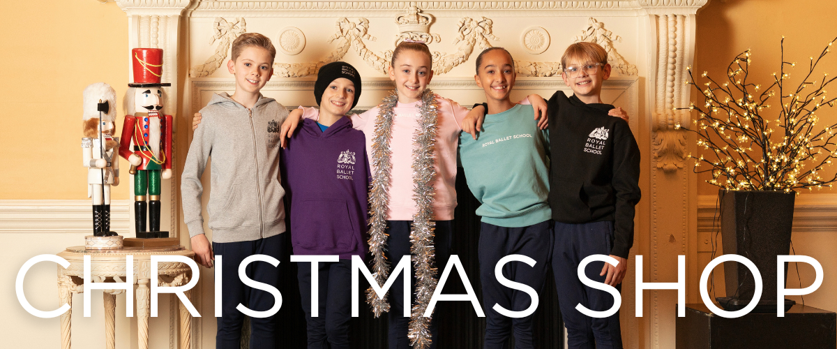 Christmas shop landing page header