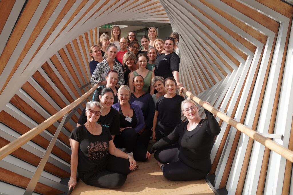 Five chance to dance teachers discuss how our affiliate programme intensive validated and enhanced their teaching practices Affiliate programme intensive participants pose on the bridge of aspiration