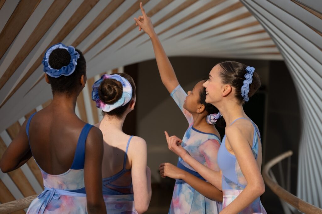 Introducing the royal ballet school x freed of london centenary dancewear collection The royal ballet school x freed of london ©2026 the royal ballet school. Photographed by photography by ash.