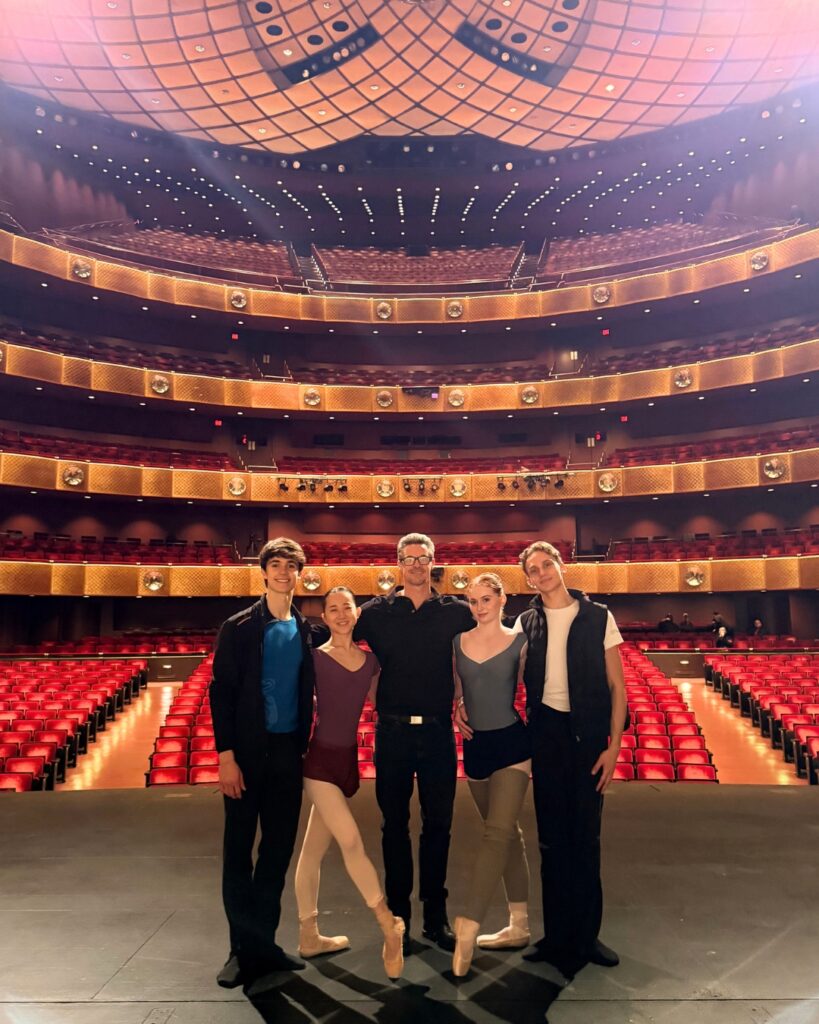 Four pre-professional year students perform in the yagp international dance school festival at lincoln center 