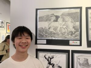 Six white lodge prize winners show work at the young art 2026 exhibition
