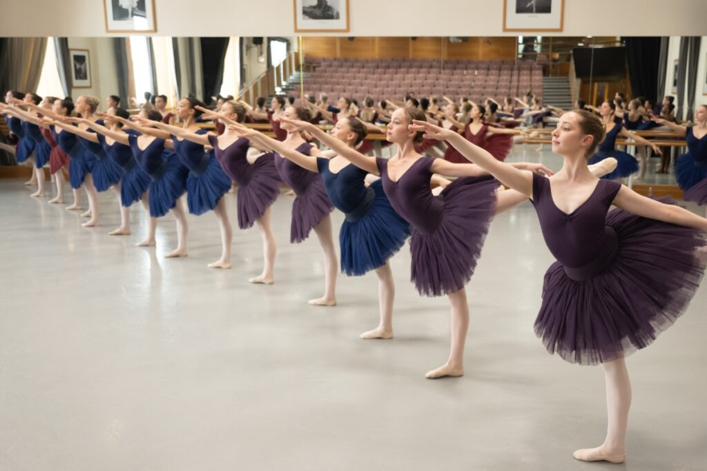 2nd year and pre-professional year students rehearse together