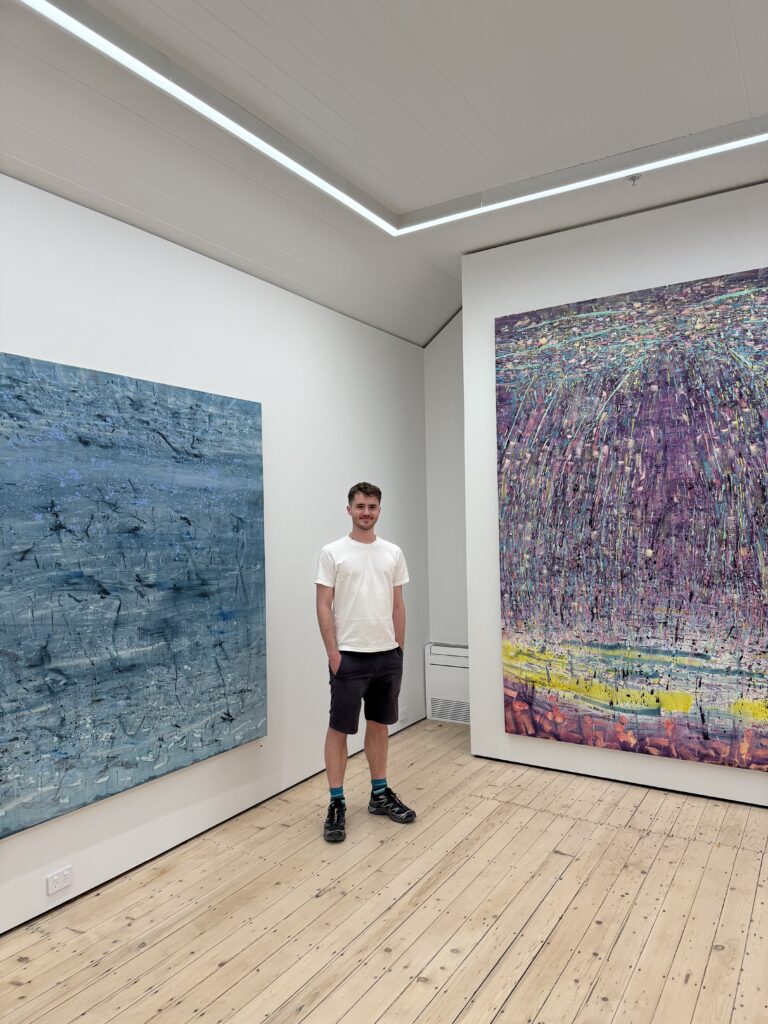 Alum and artist jake walker on creating movement through brushstrokes 