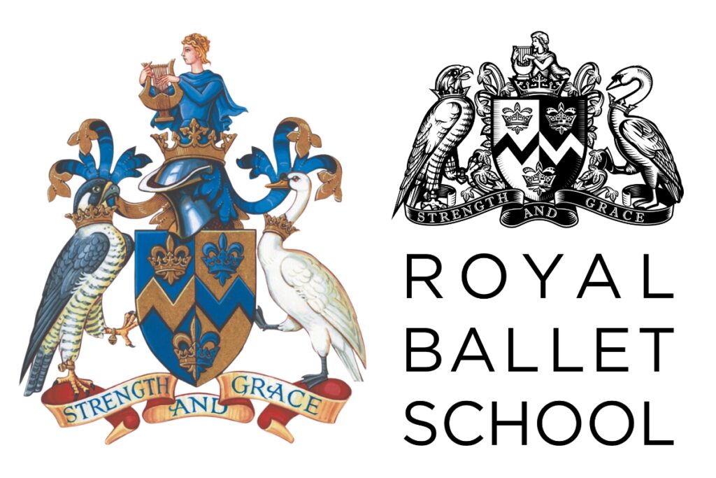 The evolution of the royal ballet school crest The evolution of the royal ballet school crest