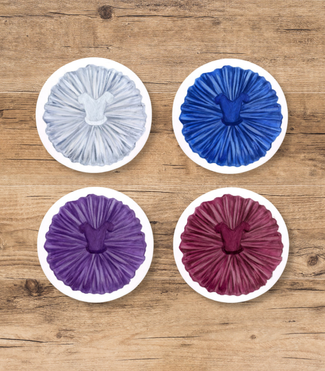 Centenary tutu coasters Centenary tutu coasters