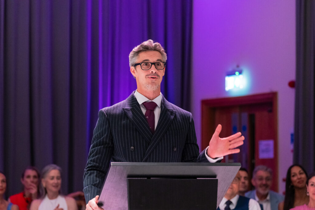 Graduation 2026 Artistic director iain mackay. Photographed by henry curtis.