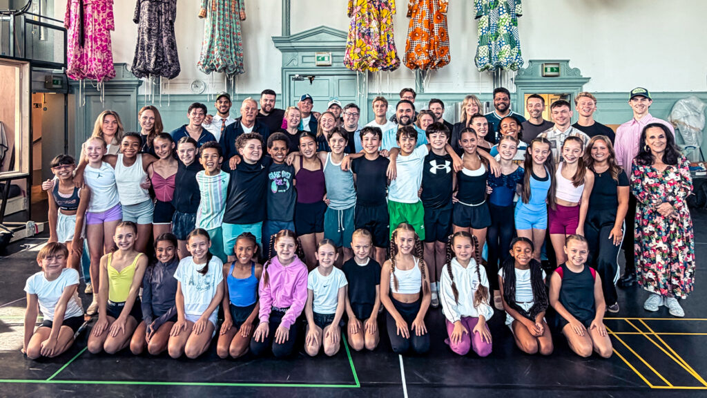 Year 8 student rafferty on starring as the titular role in billy elliot the musical The billy elliot cast poses for a group photo in the rehearsal room.